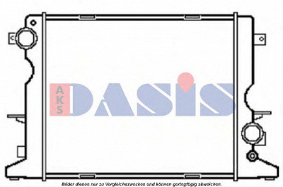 AKS DASIS 370047n -  Радиатор, охлаждение двигателя